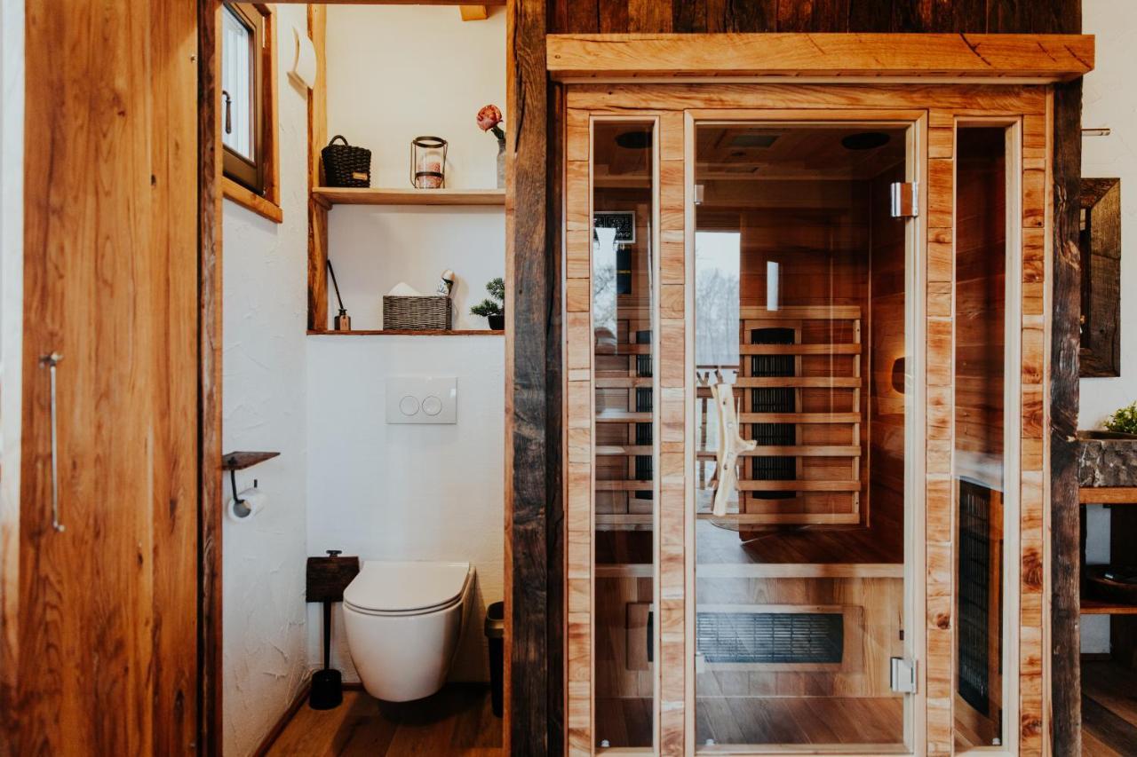 Готель Treehouse Drevesna Hiska Strkovo Gnezdo Ranc Jures Лютомер Екстер'єр фото